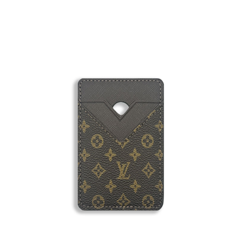 Premium Monogram Magnetic Wallet Small Printing-CRLV013