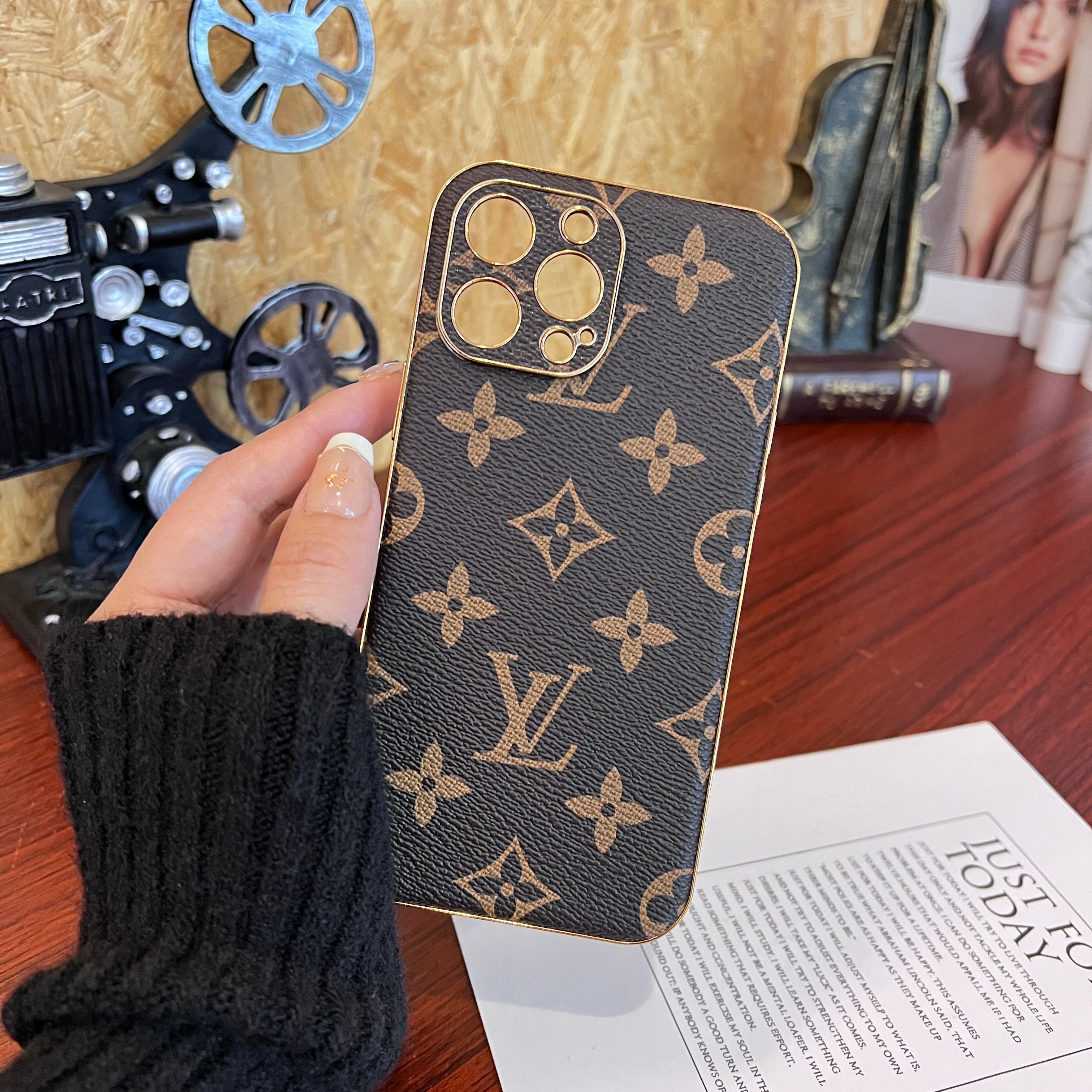 Monogram iPhone Case -Big printing-CRLV069