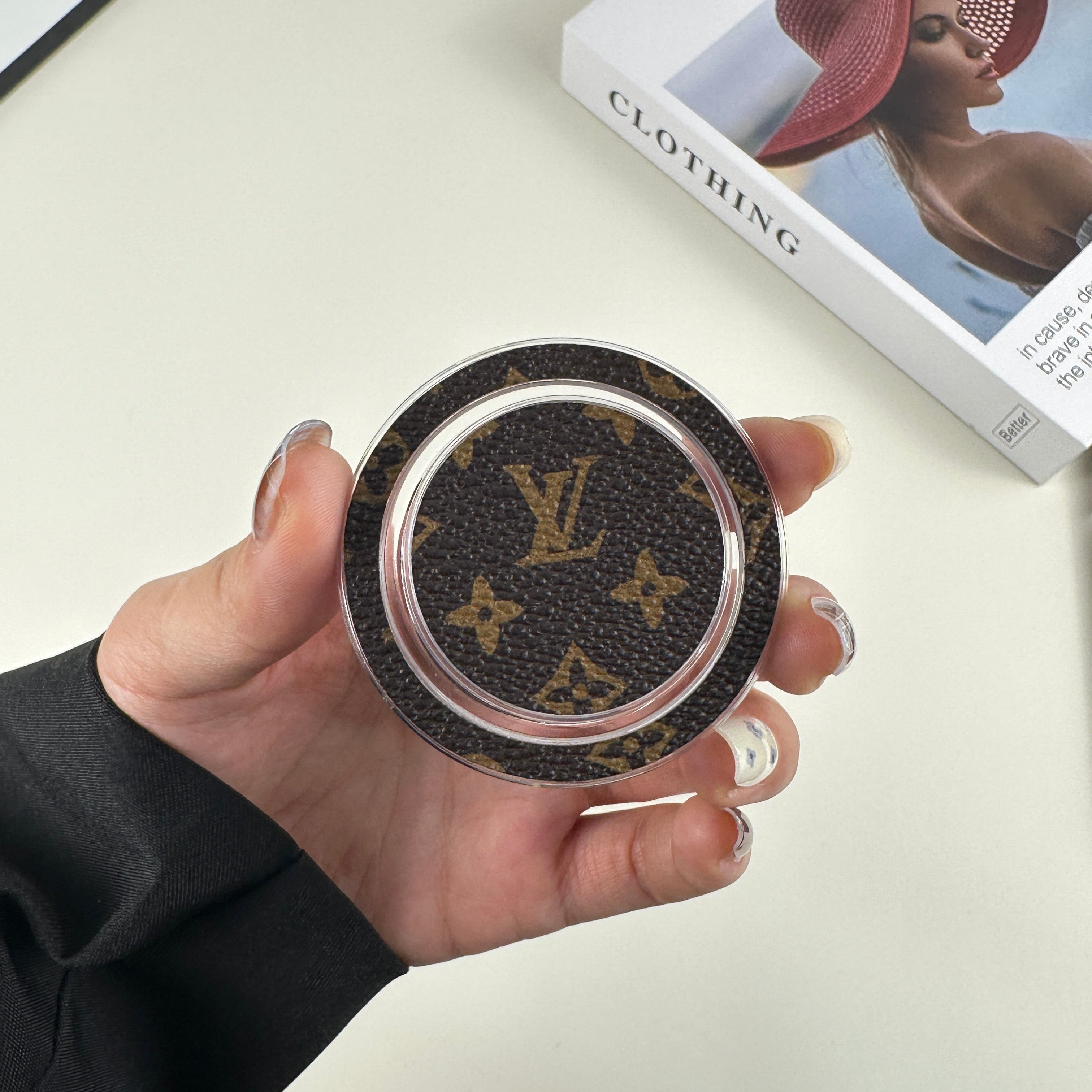 Premium Monogram Magnetic Stand Small Printing-CRLV007